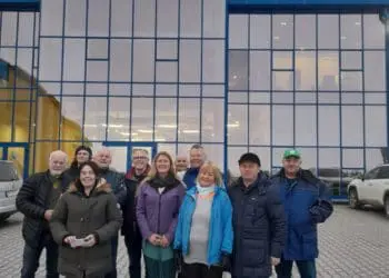 В Трибухівській територіальній громаді перебувала делегація волонтерів з Норвезького міста Сокндаль