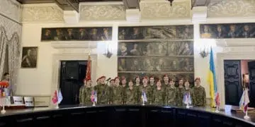 Восьму річницю з дня створення Тернопільського військового коледжу відзначили у Збаразькому замку