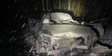 На Тернопільщині перекинувся автомобіль: водій у реанімації