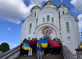 Прихожан церкви московського патріархату поменшало: у Тернополі вчергове організували протест