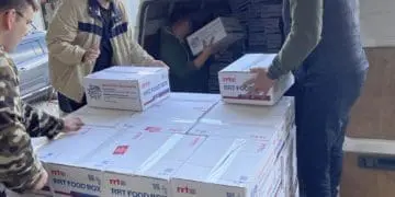 “Світло Реформації” та “Хвилі змін” разом роздавали допомогу переселенцям та матерям захисників