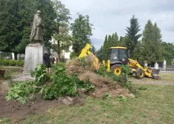 Реконструкцію пам’ятника воїнам, які загинули в роки Другої світової війни, почали у Великих Гаях