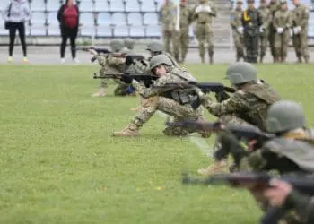 Понад 170 учасників змагались на ІІ етапі військово-патріотичної гри “Сокіл” на навчальній базі Тернопільського коледжу
