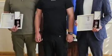Ігоря Гуду та Андрія Ярему нагороджено відзнакою Президента України «За оборону України»