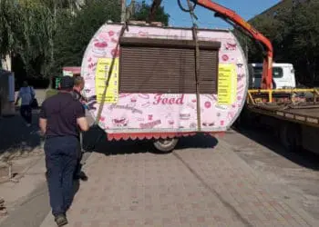 демонтували автопричіп