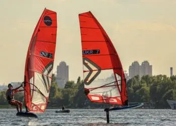 Юний тернопільський віндсерфінгіст став переможцем Чемпіонату України