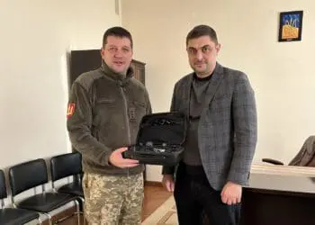 Курсанти Тернопільського коледжу отримали дрон для навчання