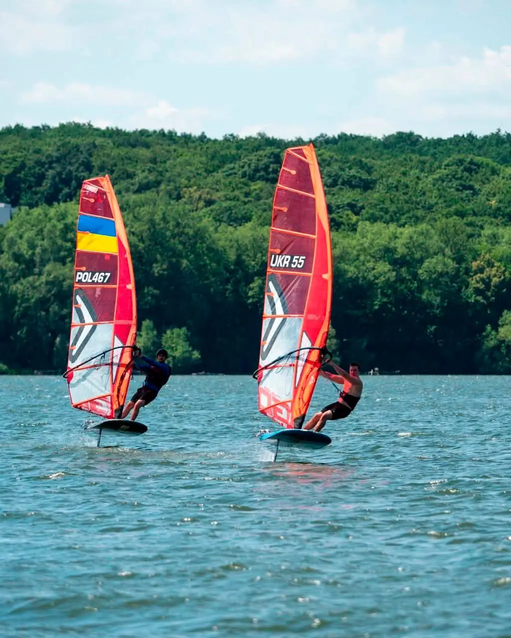 Тернопільські спортсмени вибороли купу медалей на чемпіонаті України з вітрильного спорту