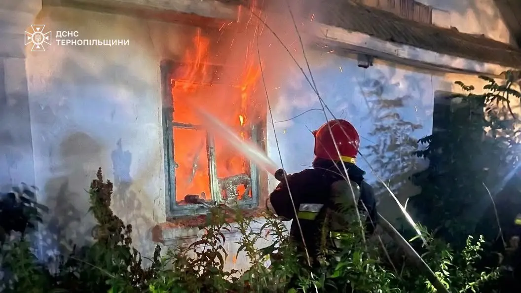 За добу на Тернопільщині спалахнули 8 пожеж: горіли поля, трансформатор і покинуті будівлі