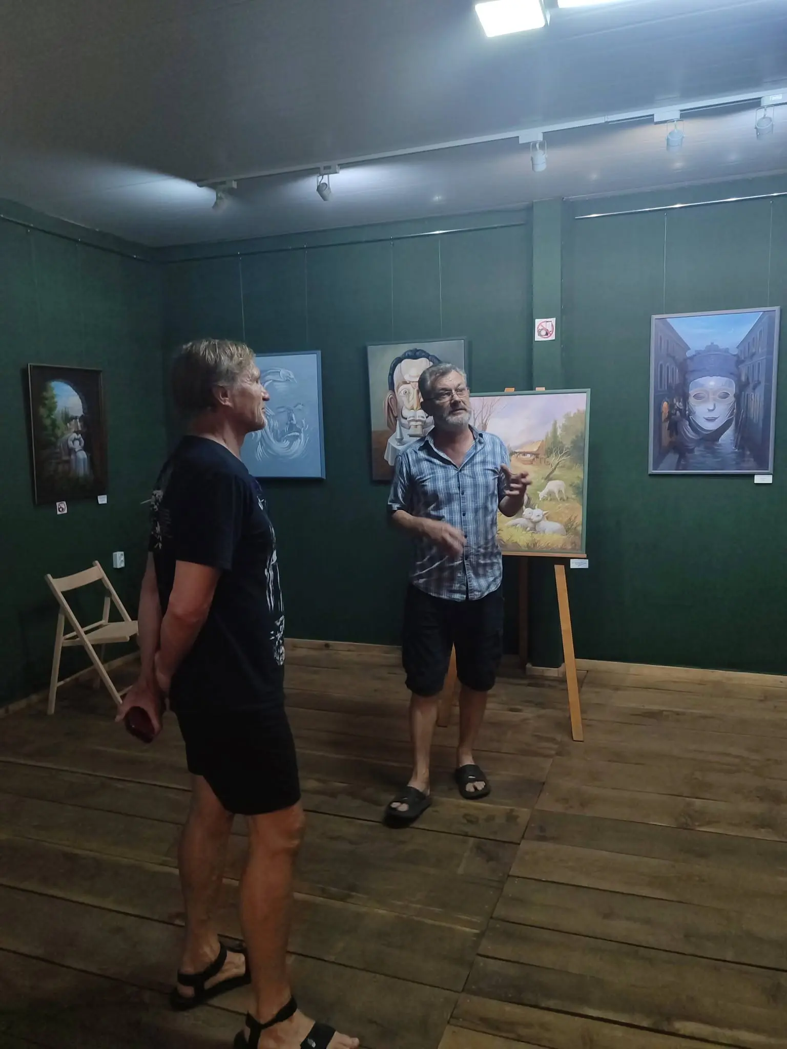 Олег Скрипка разом із родиною відвідав Бережанський замок