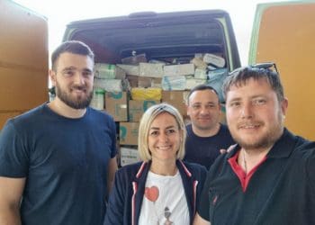 Благодійний фонд Ігоря Гуди передав у Запоріжжя допомогу бійцям і населенню