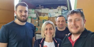 Благодійний фонд Ігоря Гуди передав у Запоріжжя допомогу бійцям і населенню