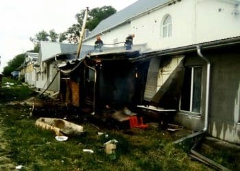 На Тернопліьшині вогонь поруйнував легендарний комплекс «Орися»