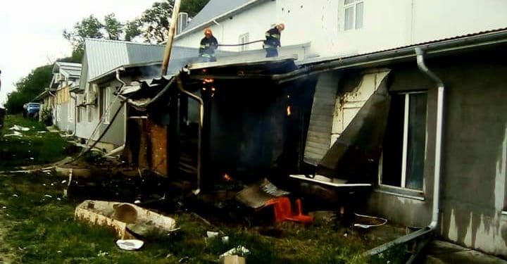 На Тернопліьшині вогонь поруйнував легендарний комплекс «Орися»