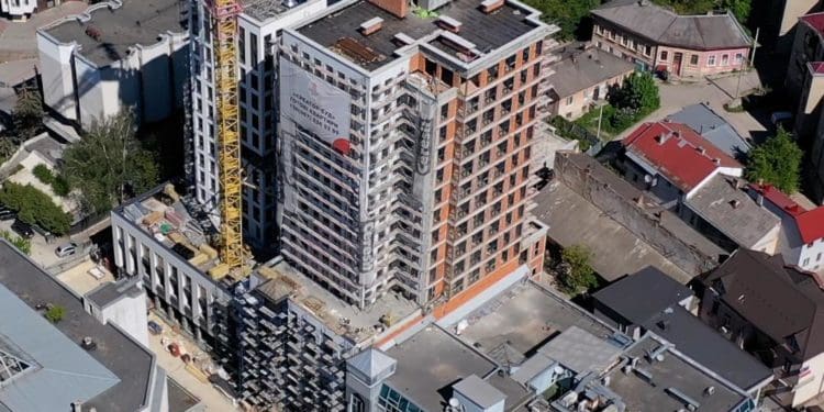 Новини з будівельного майданчика ЖК «Метрополь» у Тернополі