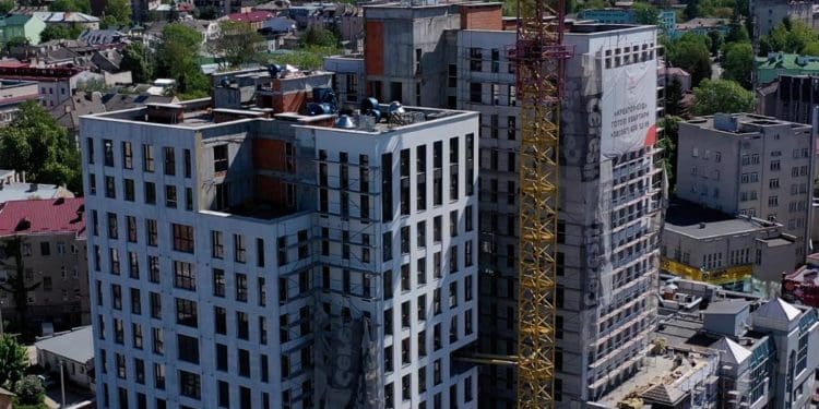 Новини з будівельного майданчика ЖК «Метрополь» у Тернополі