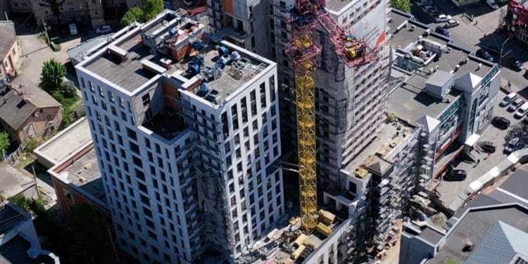 Новини з будівельного майданчика ЖК «Метрополь» у Тернополі