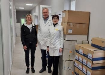 Благодійний фонд Ігоря Гуди разом з німецькими волонтерами передали медобладнання лікарням Тернопільщини