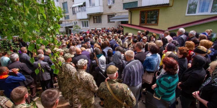 На Тернопільщині попрощалися із Романом Михайлишином