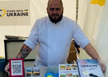 Чортківський піцайоло Віталій Колошиць представив Україну на благодійному фуд-фестивалі у Брюсселі