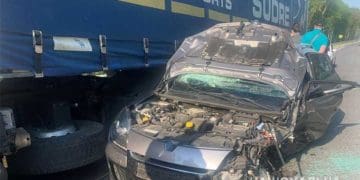 У машині, яка врізалась у 5 інших автівок поблизу Ступок, було семеро неповнолітніх