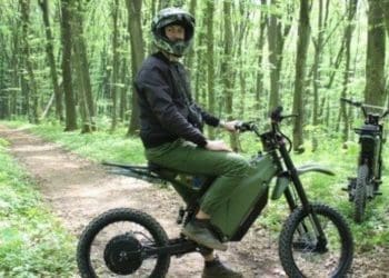 Стартап з Тернополя сконструював електробайк для ЗСУ