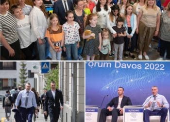 Віталій Кличко взяв участь у відкритті Всесвітнього економічного форуму в Давосі та зустрівся з українськими біженцями