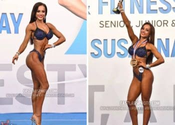 Тернополянка Яна Помозибіда виборола титул Чемпіонки Європи з фітнес-бікіні (Фото)