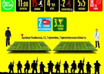 У Тернополі стартував турнір з міні-футболу серед команд силових структур “Залізний Кубок”