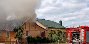 Пожежа на Тернопільщині знищила будинок і 80 сонячних панелей
