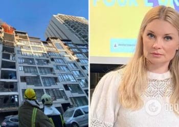 Російська ракета в Києві влучила в будинок Лідії Таран: журналістки та її доньки не було вдома