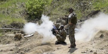 Бійці 105 окремої бригади ТрО удосконалювали навички стрільби з РПГ