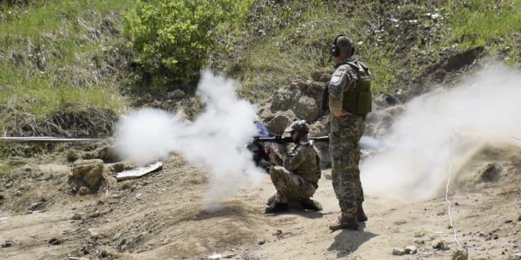 Бійці 105 окремої бригади ТрО удосконалювали навички стрільби з РПГ