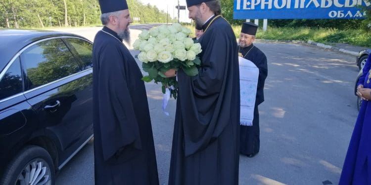 На Тернопільщину прибув митрополит Епіфаній