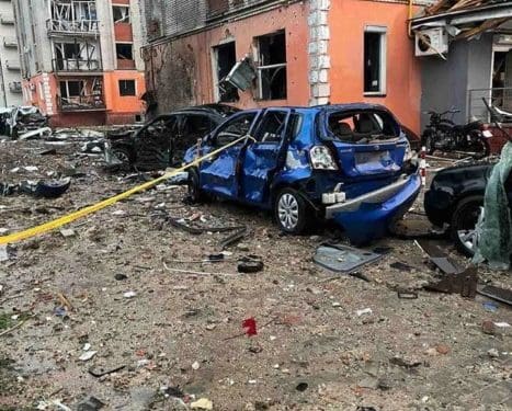 Головa Тернопільської ОВА оприлюднив відео і фото нaслідків рaкетного удaру по Чорткову