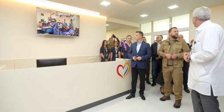 У Тернопільській обласній клінічній лікарні відкрили сучасне відділення кардіохірургії та трансплантології