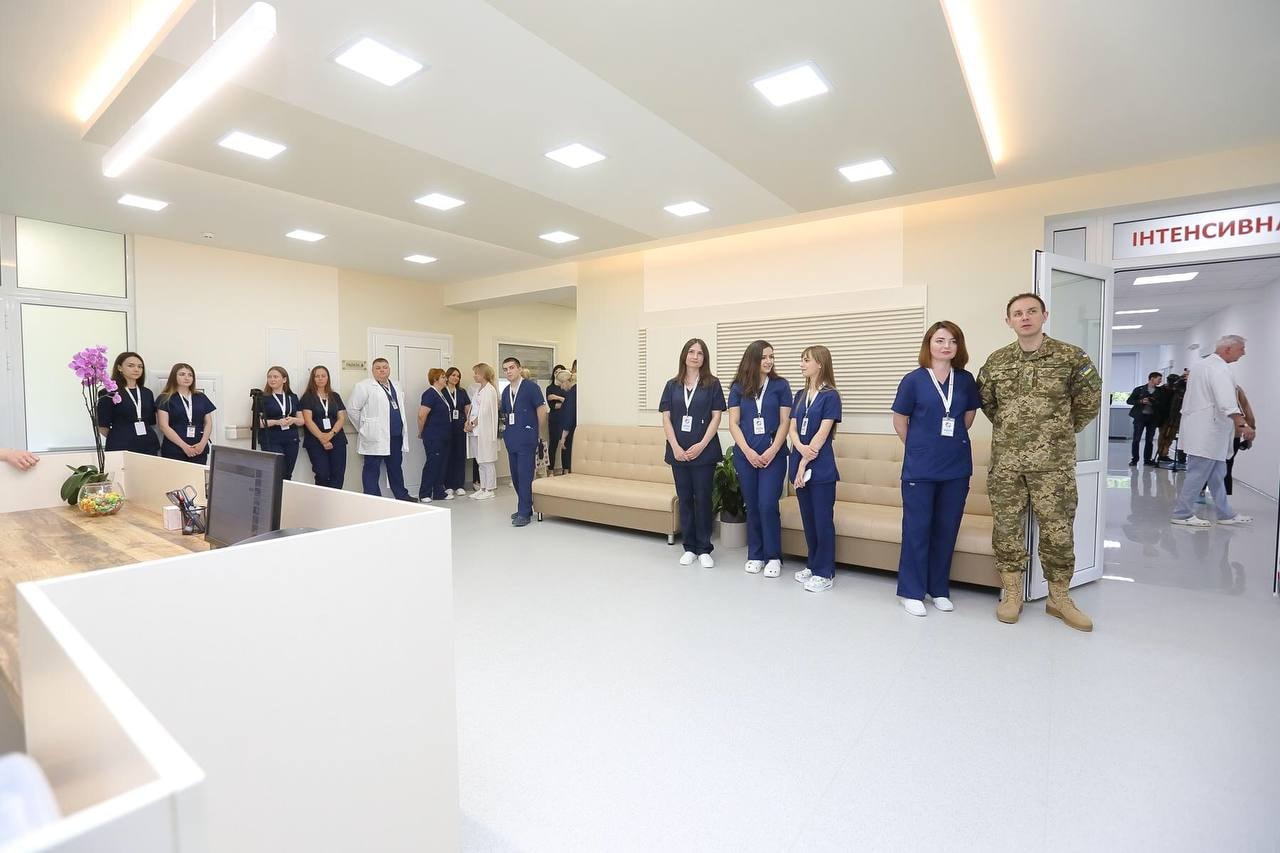 У Тернопільській обласній клінічній лікарні відкрили сучасне відділення кардіохірургії та трансплантології