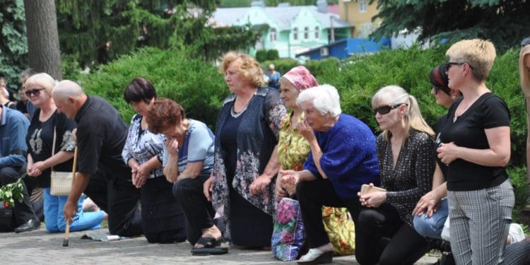 Чортків зустрів тіло загиблого воїна Андрія Гладія, котрий вісім років захищав Україну від рашистів