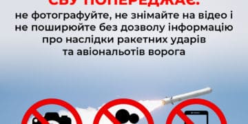 Служба безпеки України нагадує про відповідальність «блогерів-коригувальників»