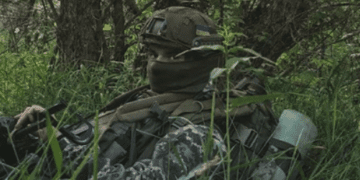 Студент з Тернополя захищав бакалаврську роботу з передової