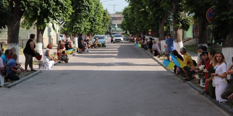 На Борщівщині зустріли загиблого Героя Миколу Дитка