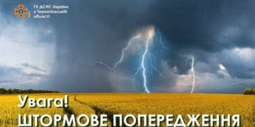 штормове попередження