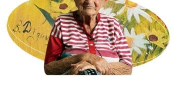 Картину легендарної  Ванди Горчинської з Тернопільщини продає внук на благодійному аукціоні