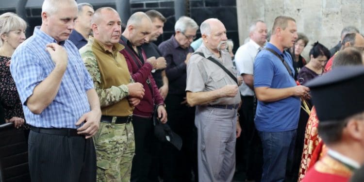 У Тернополі попрощались з військовим Володимиром Блажківим