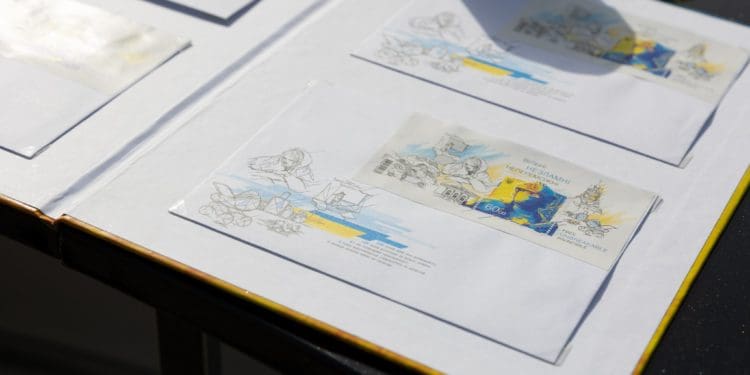 У Тернополі відбулось спецпогашення марки до Дня Незалежності