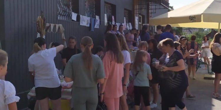 У Борсуківській громаді відбувся благодійний ярмарок: для купівлі термобілизни для захисників зібрали 17500 грн