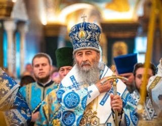 До Почаєва на святкування приїхав митрополит московської церкви в Україні Онуфрій