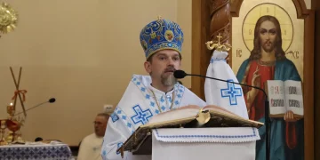 Молилися за мир та воїнів: святкове богослужіння у церкві Успіння Пресвятої Богородиці