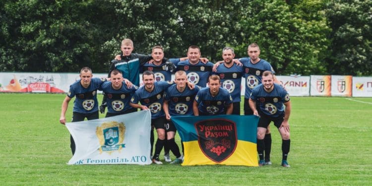У Тернополі відбувся благодійний футбольний матч на підтримку Збройних сил України