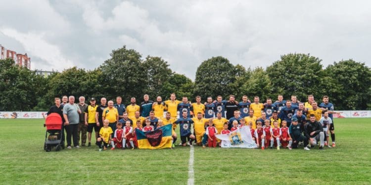 У Тернополі відбувся благодійний футбольний матч на підтримку Збройних сил України